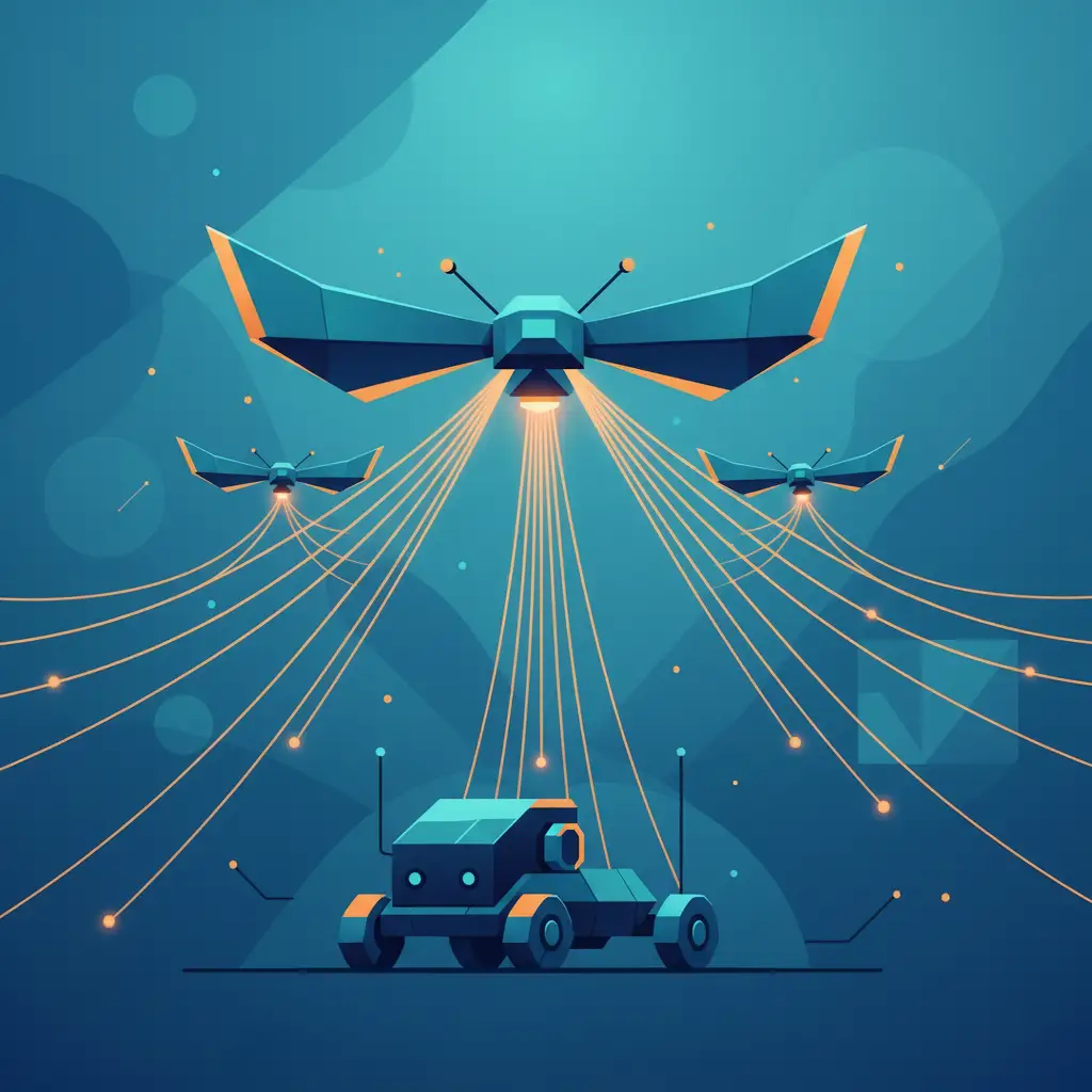 Ukrainische Bodenroboter starten unjambare Faseroptik-Drohnen für mehr Sicherheit