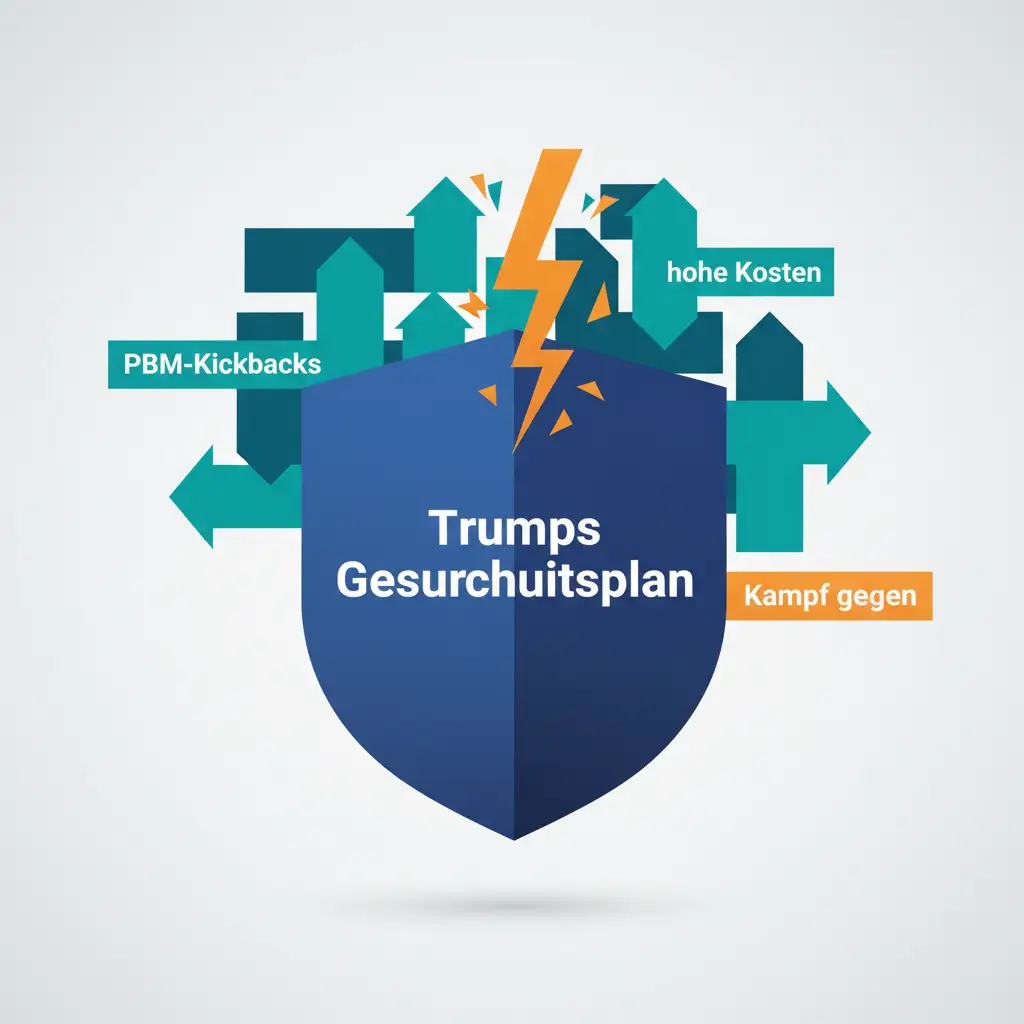 Trumps Gesundheitsplan: Kampf gegen PBM-Kickbacks und hohe Kosten