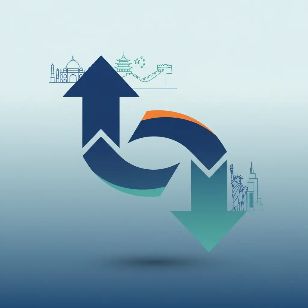 Indiens Handel im Wandel: Exporte nach China steigen, US-Lieferungen sinken