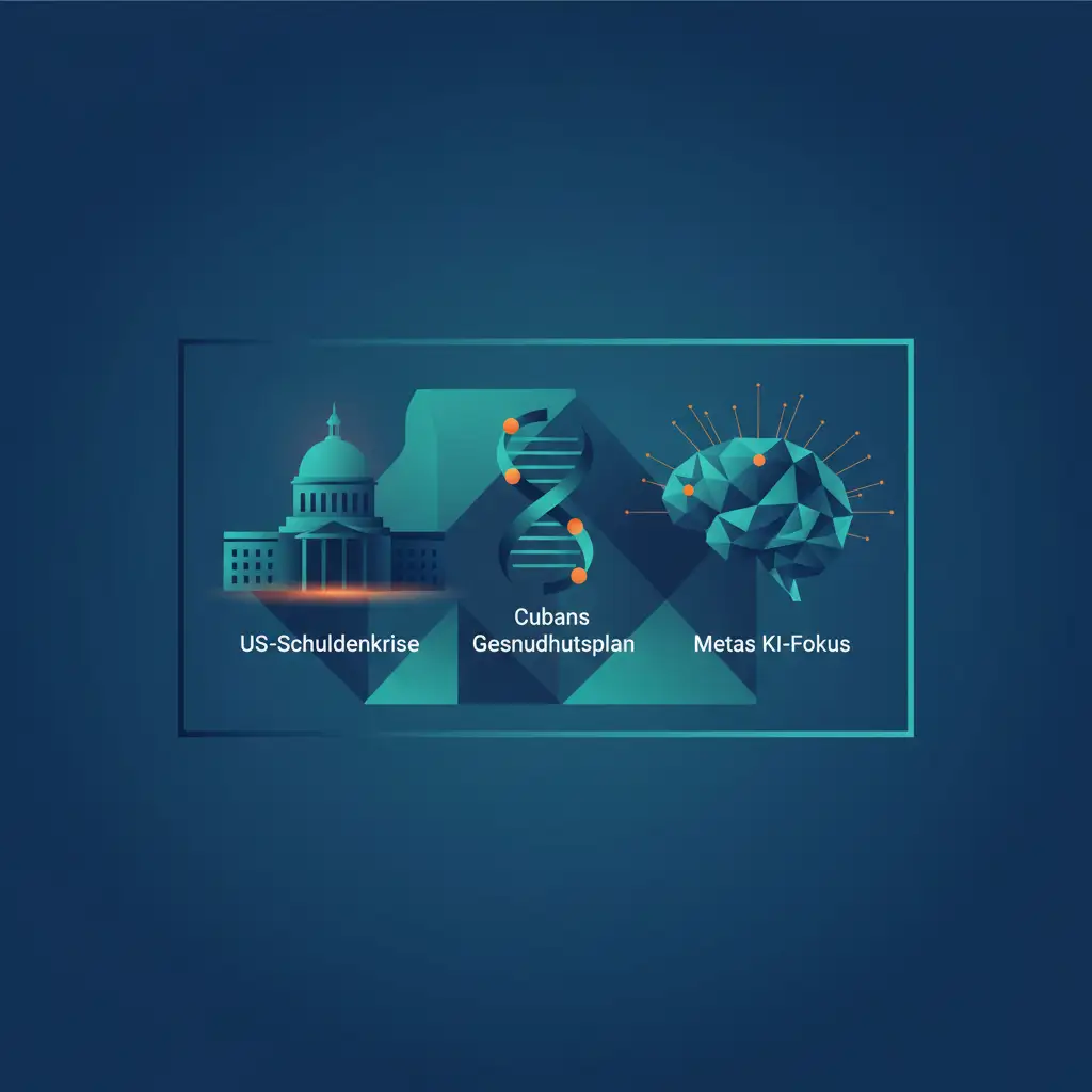 US-Schuldenkrise, Cubans Gesundheitsplan & Metas KI-Fokus: Finanzwoche im Überblick