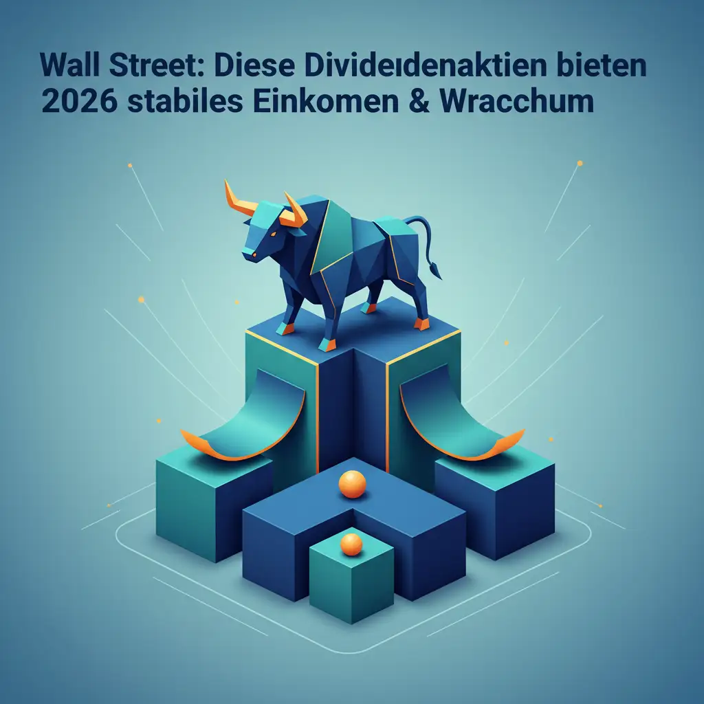 Wall Street: Diese Dividendenaktien bieten 2026 stabiles Einkommen & Wachstum