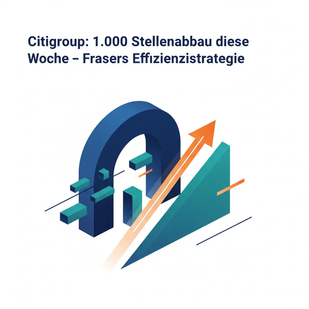 Citigroup: 1.000 Stellenabbau diese Woche – Frasers Effizienzstrategie