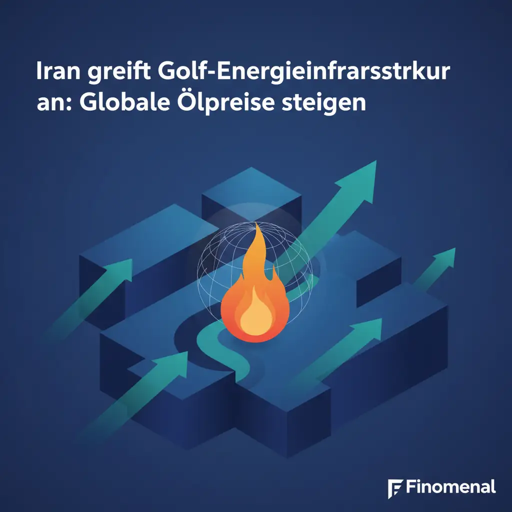 Iran greift Golf-Energieinfrastruktur an: Globale Ölpreise steigen