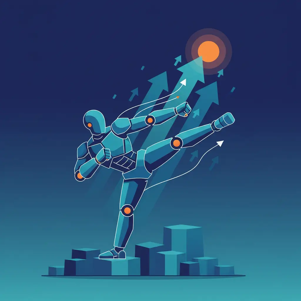 Chinas Robotik-Sprung: Humanoid-Roboter beeindrucken mit Kung Fu-Show