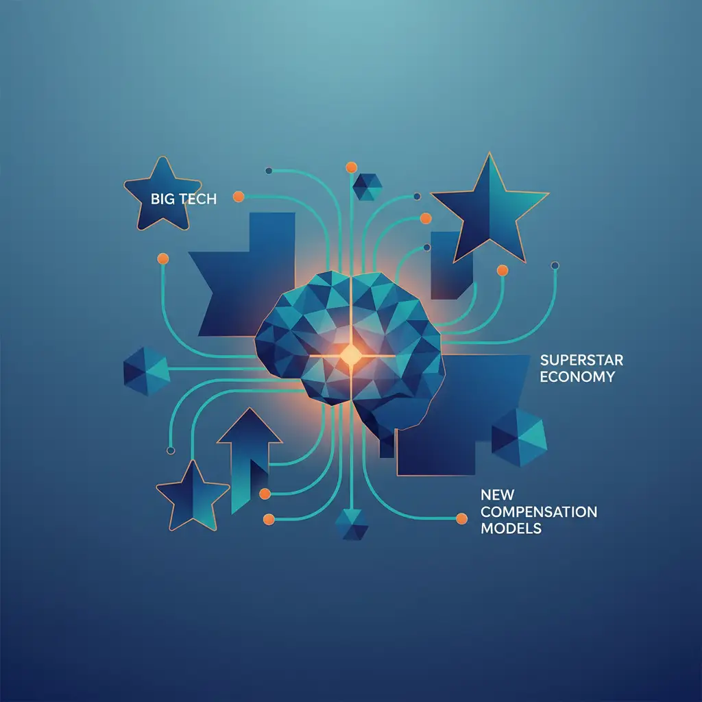 KI transformiert Big Tech: Superstar-Ökonomie und neue Vergütungsmodelle