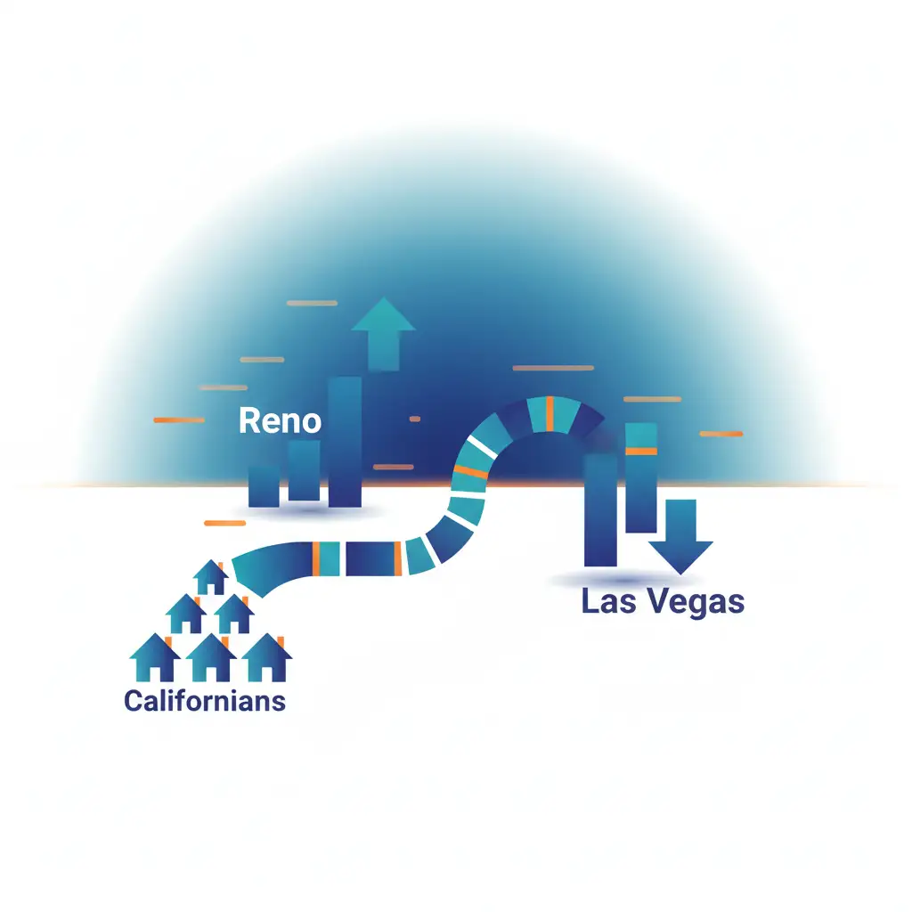 Reno übertrifft Las Vegas: Kalifornier suchen Erschwinglichkeit im Immobilienmarkt