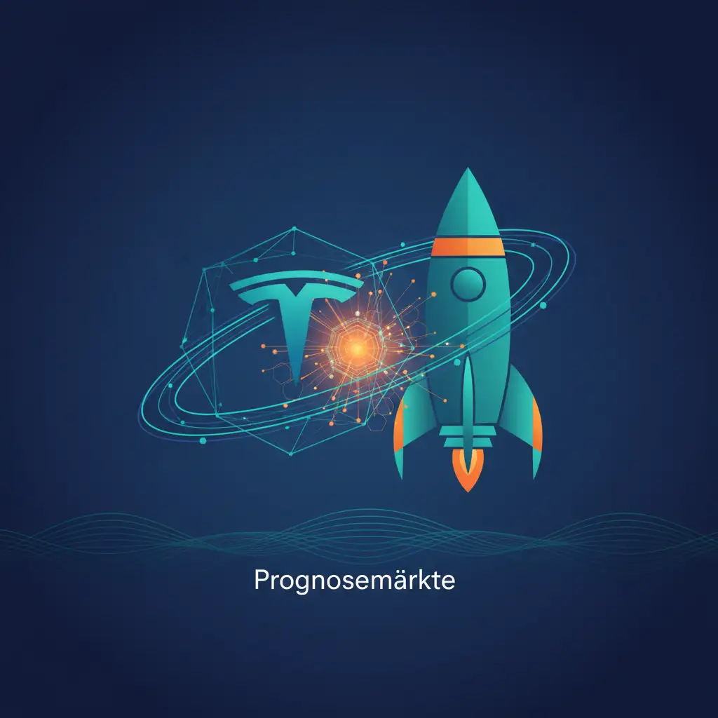 Musks Imperium: Fusion von Tesla und SpaceX? Was Prognosemärkte sagen