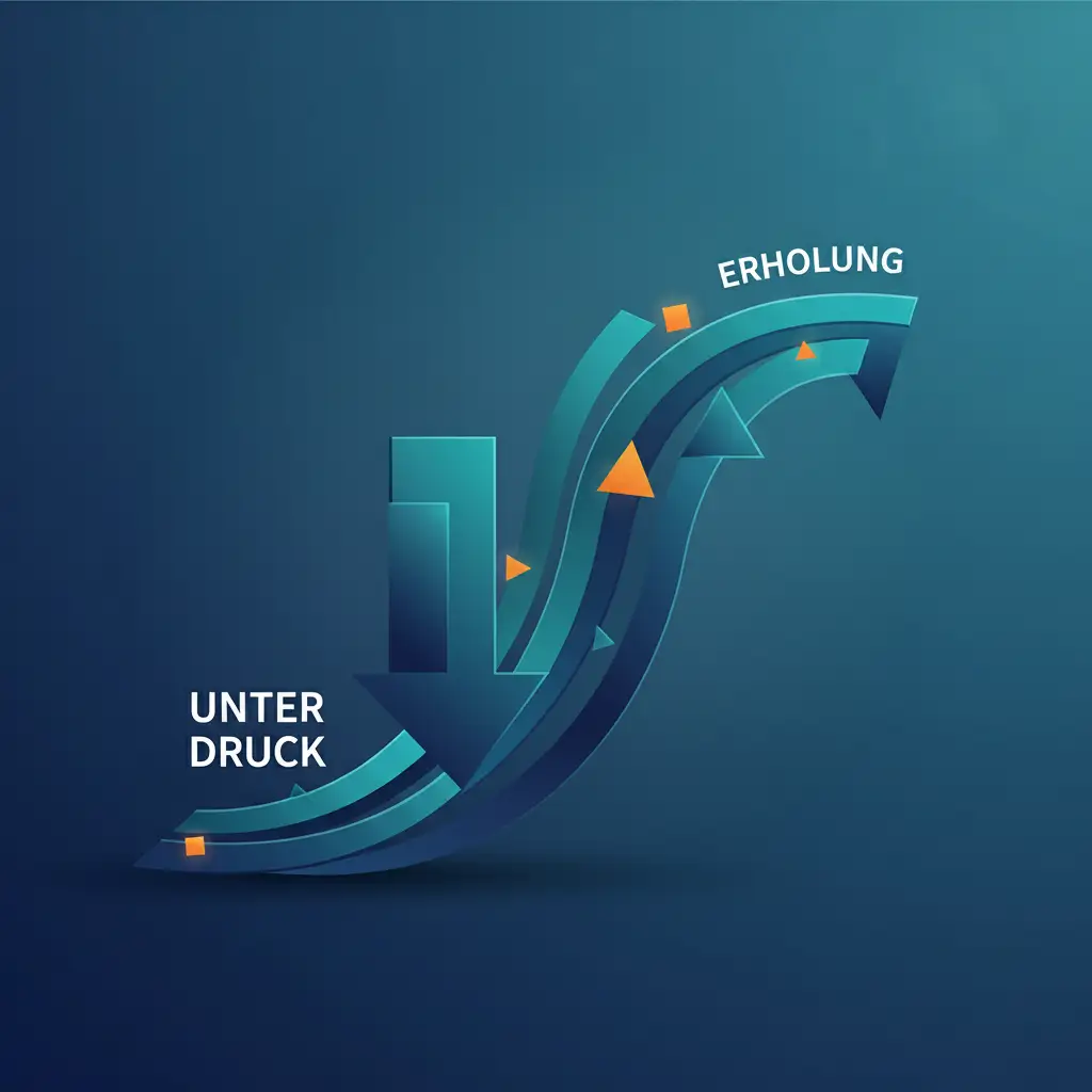 Kryptomärkte unter Druck und Erholung