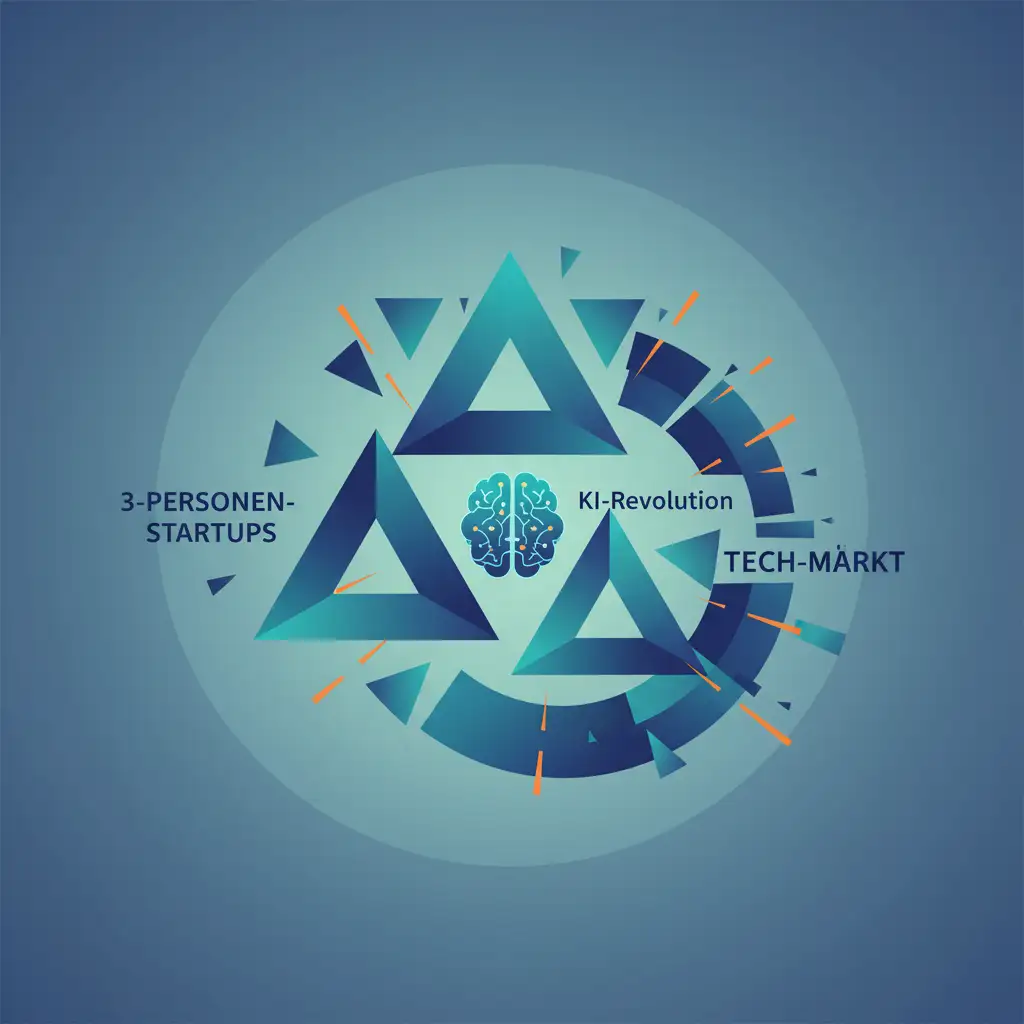 KI-Revolution: Wie 3-Personen-Startups den Tech-Markt umkrempeln