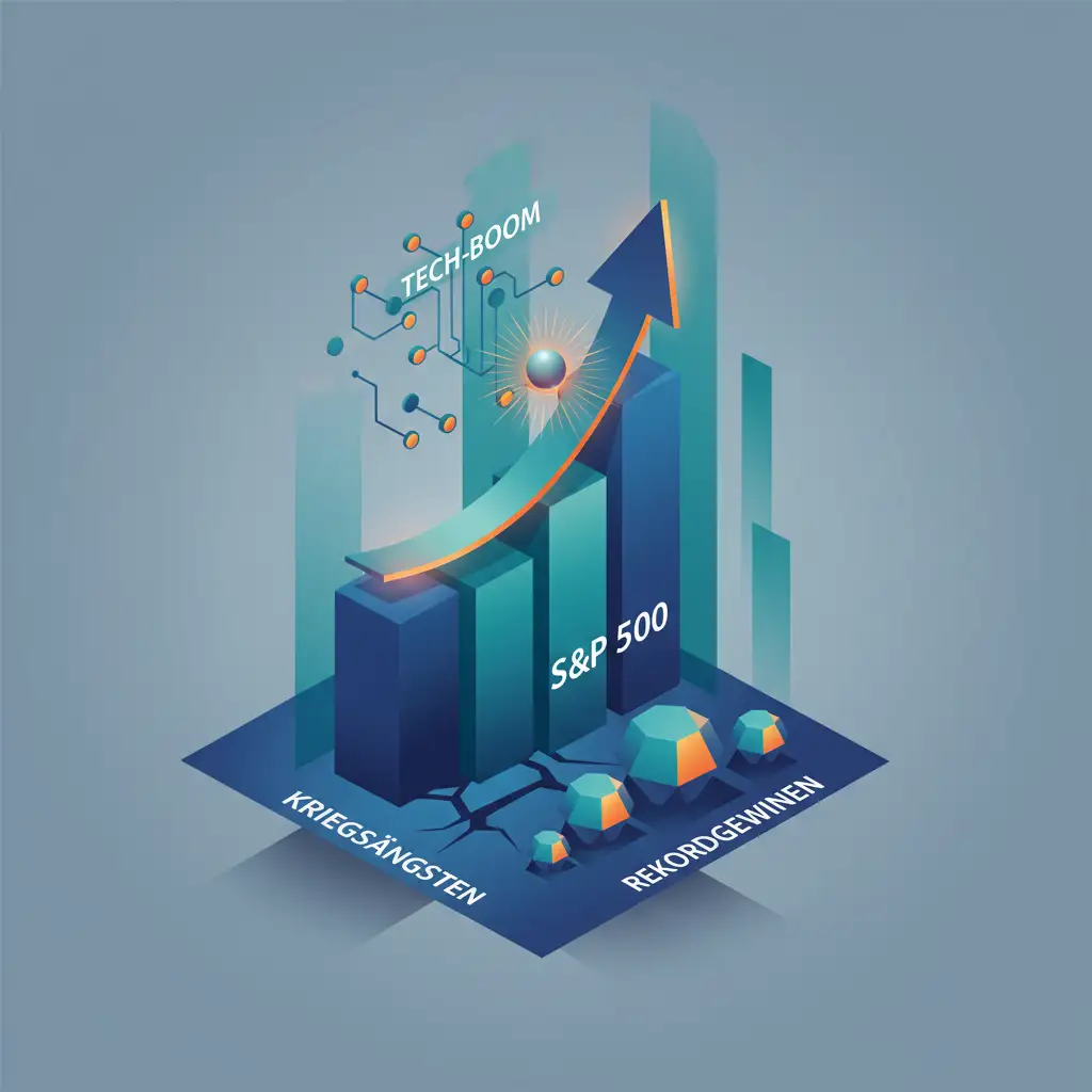 S&P 500 im April: Zwischen Kriegsängsten, Tech-Boom und Rekordgewinnen