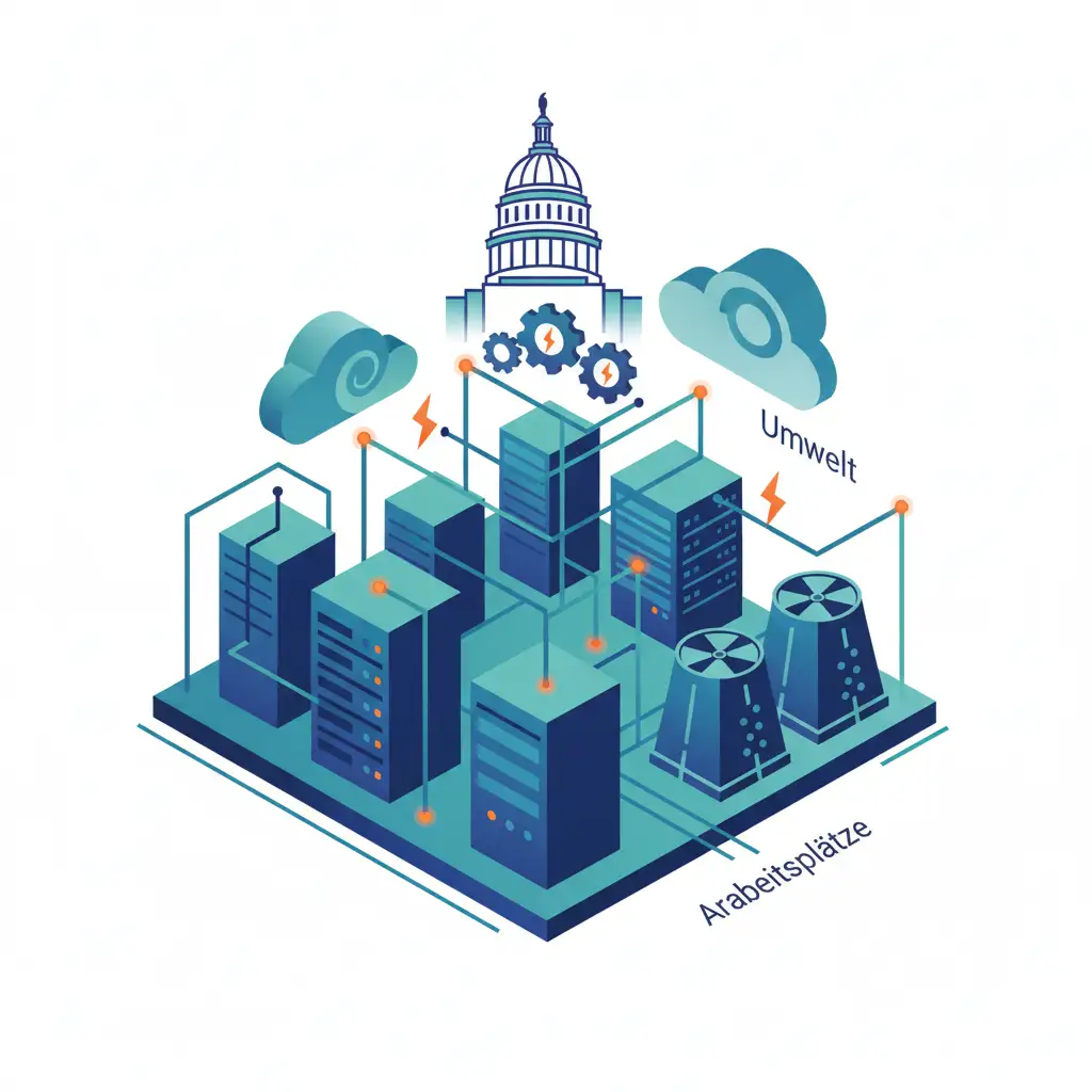 US-Gesetzgeber fordern Moratorium für KI-Rechenzentren: Energie, Umwelt und Arbeitsplätze im Fokus