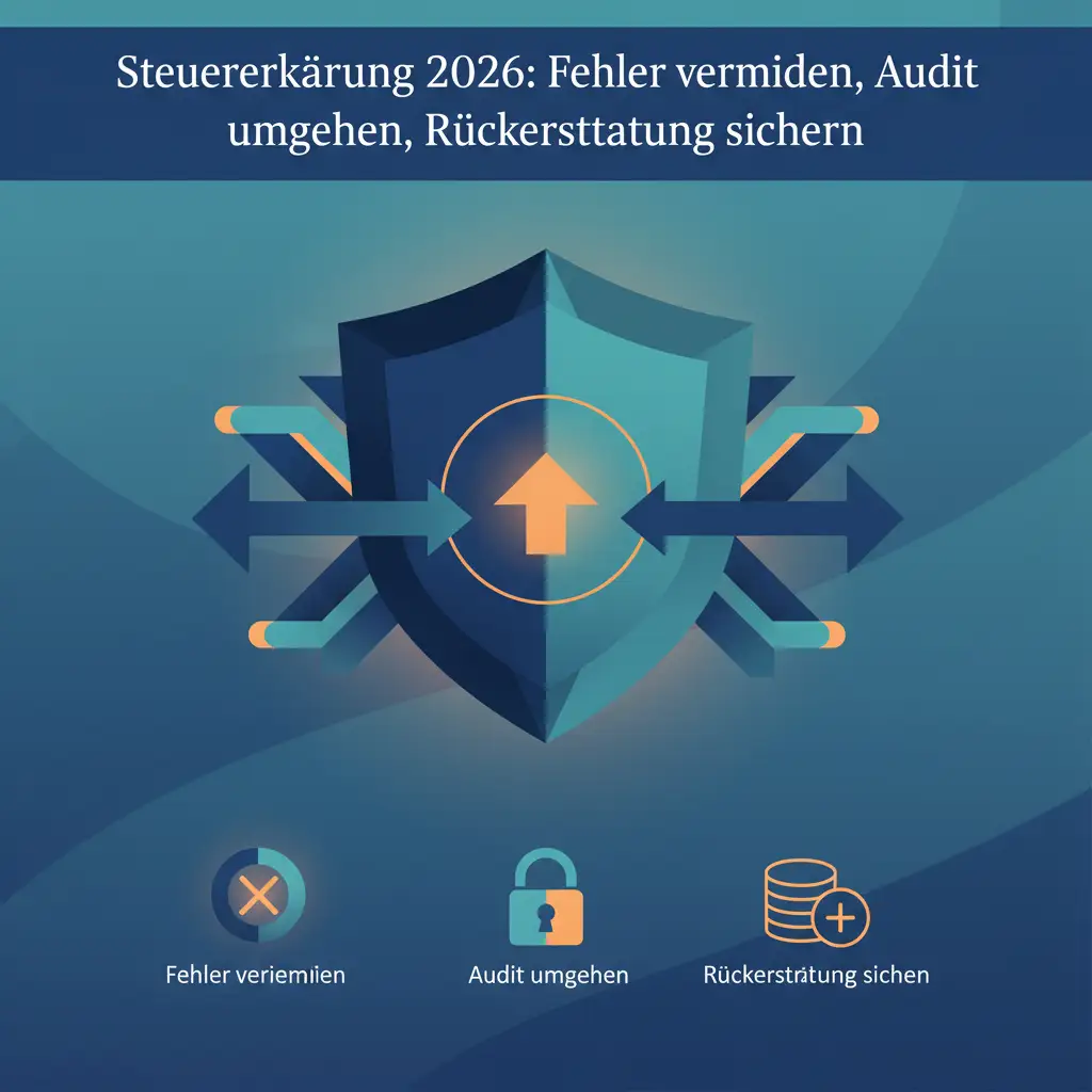 Steuererklärung 2026: Fehler vermeiden, Audit umgehen, Rückerstattung sichern