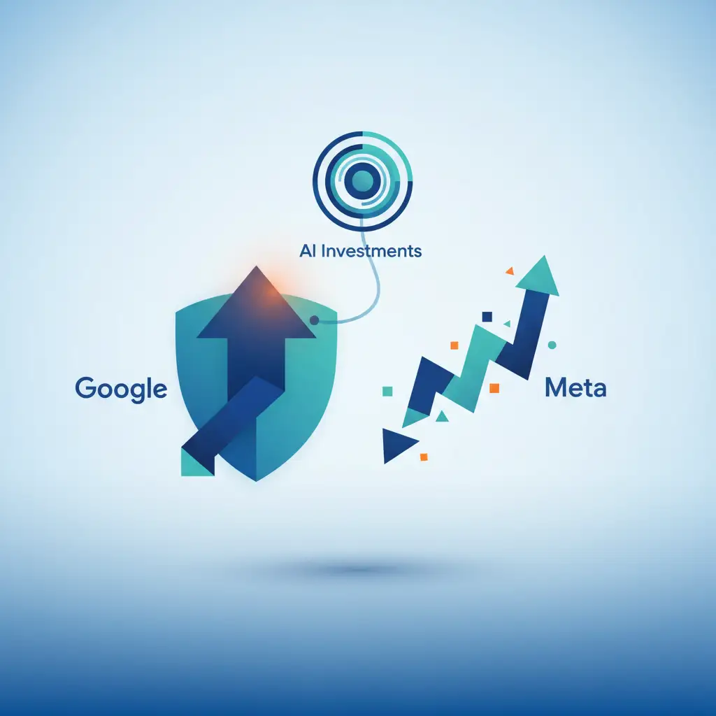 KI-Investitionen: Warum Anleger Google mehr vertrauen als Meta