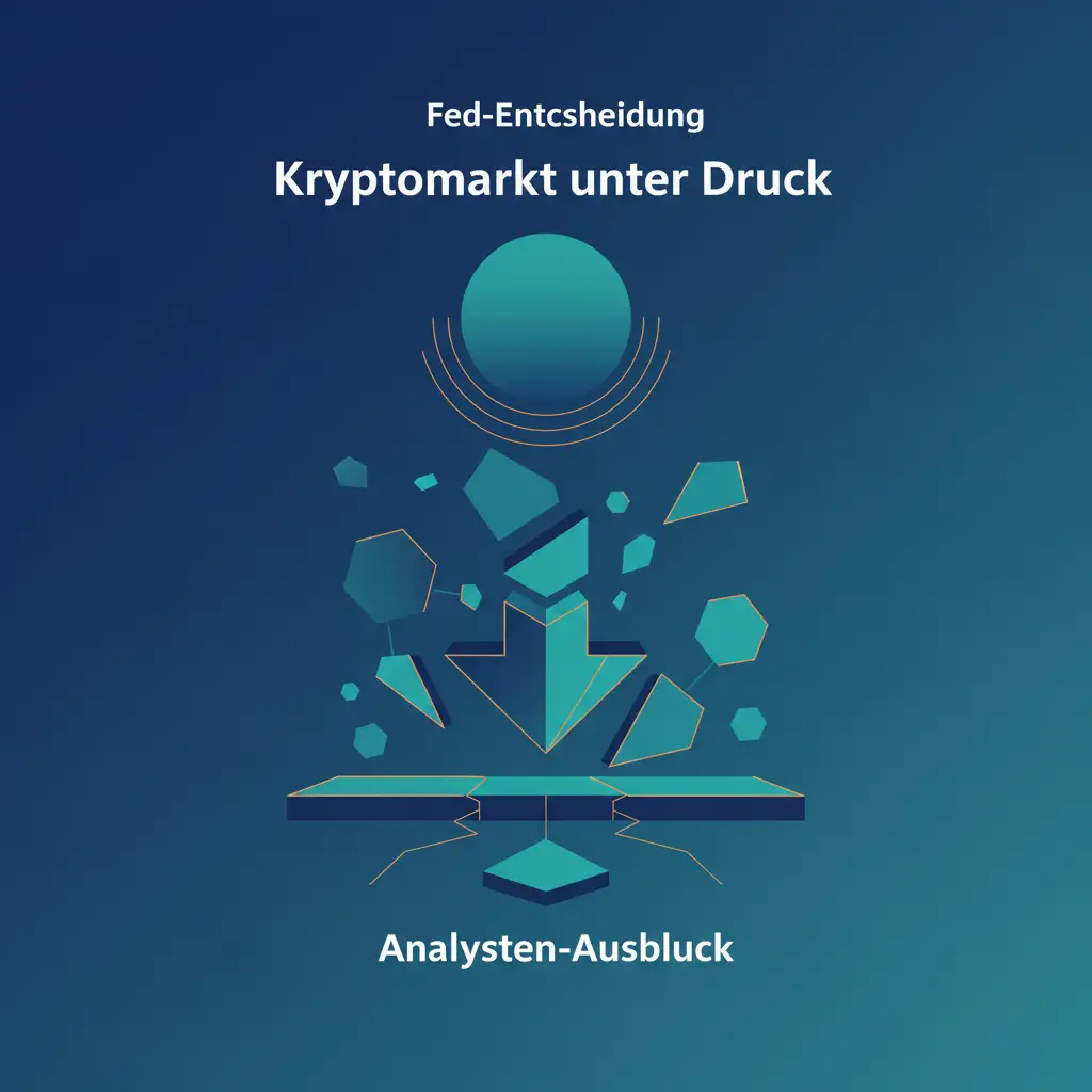 Kryptomarkt unter Druck: Fed-Entscheidung und Analysten-Ausblick
