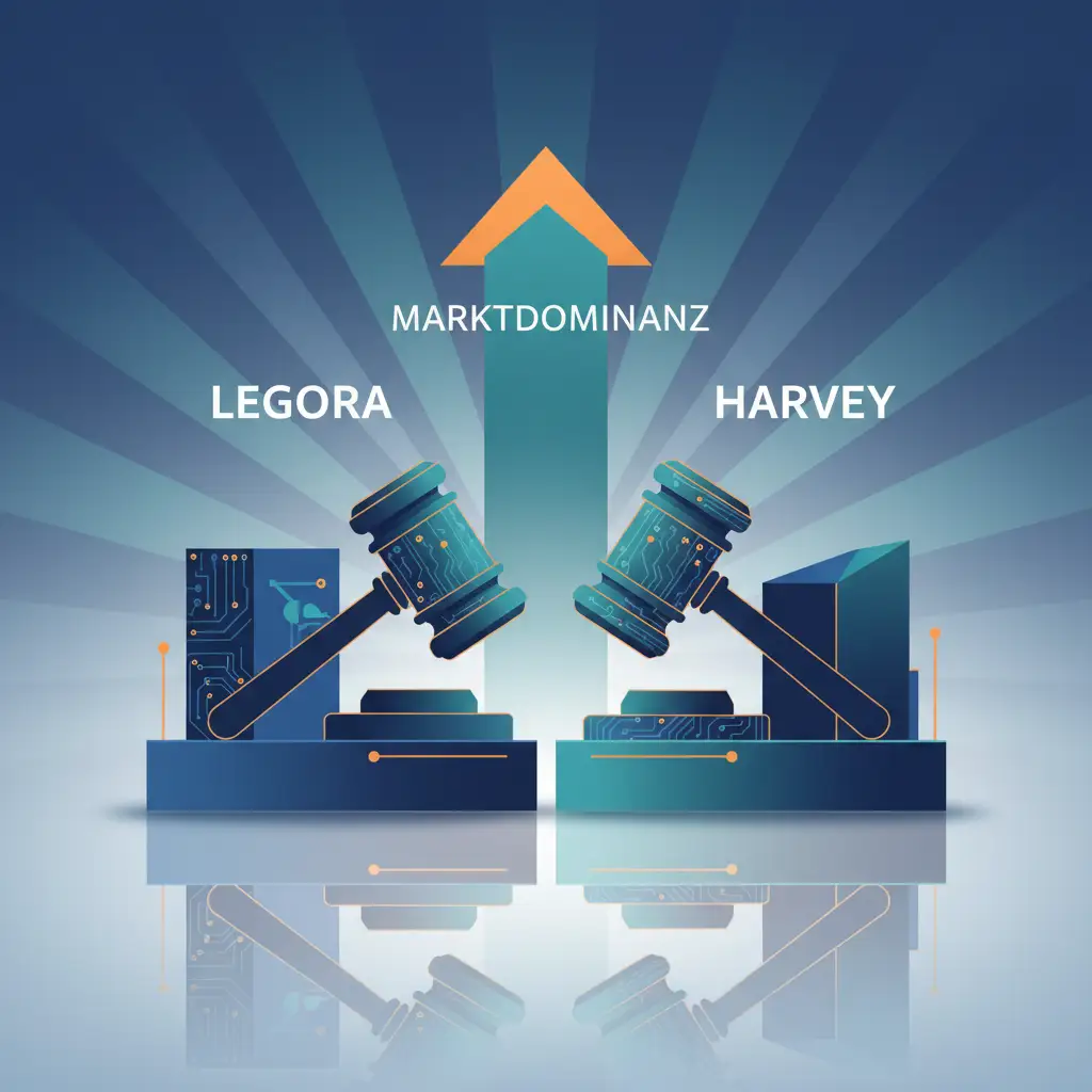 KI-Duell im Rechtswesen: Legora fordert Harvey um Marktdominanz heraus