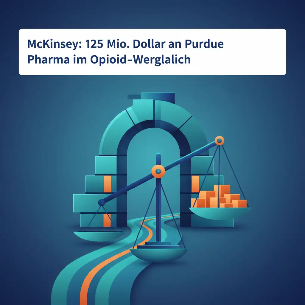 McKinsey: 125 Mio. Dollar an Purdue Pharma im Opioid-Vergleich