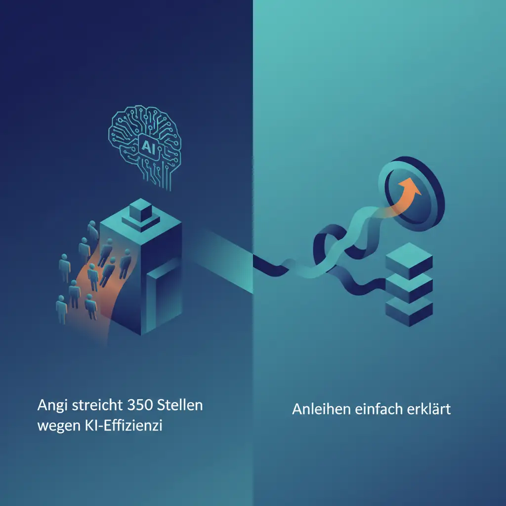 Angi streicht 350 Stellen wegen KI-Effizienz; Anleihen einfach erklärt