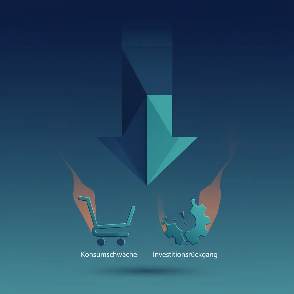 Chinas Wirtschaft: Konsumschwäche und Investitionsrückgang belasten Wachstum