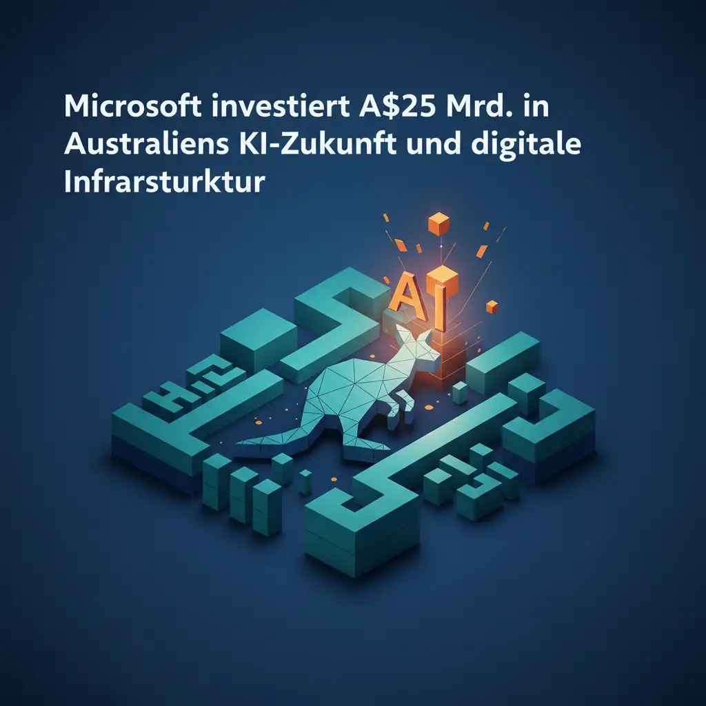 Microsoft investiert A$25 Mrd. in Australiens KI-Zukunft und digitale Infrastruktur