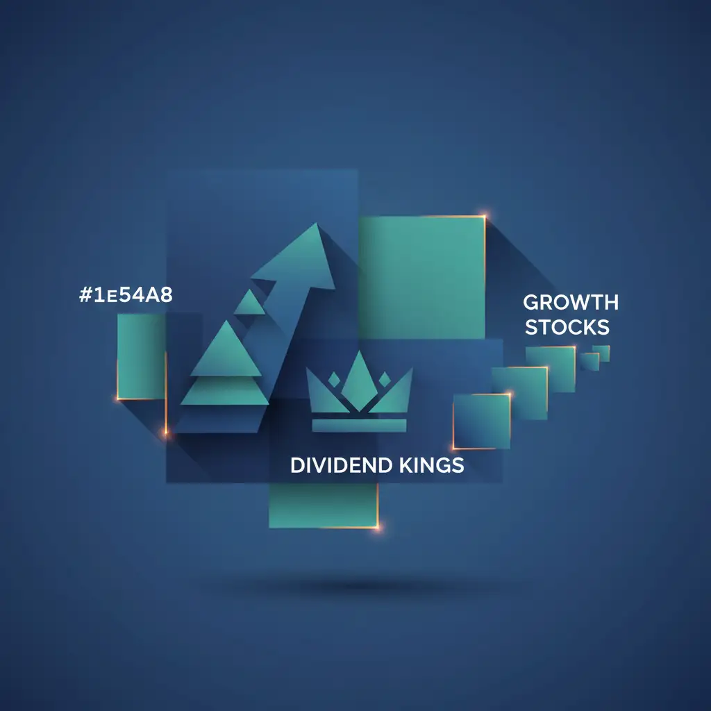 Langfristiger Vermögensaufbau: Dividendenkönige und Wachstumswerte im Fokus