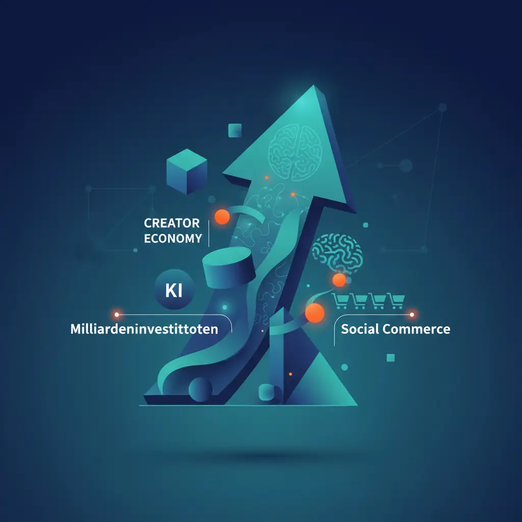 Creator Economy: Milliardeninvestitionen treiben KI und Social Commerce an