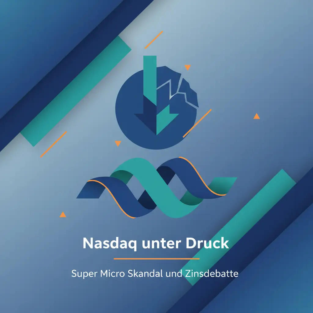 Nasdaq unter Druck: Super Micro Skandal und Zinsdebatte belasten Märkte