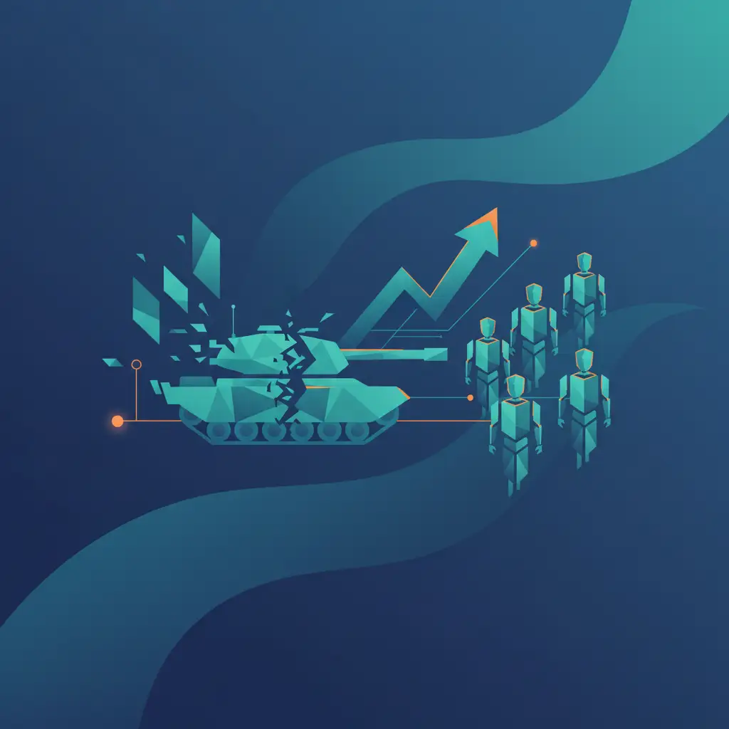 Bodenroboter revolutionieren Kriegsführung: Kosten-Effizienz statt teurer Panzer