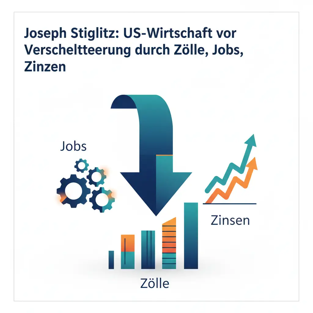 Joseph Stiglitz: US-Wirtschaft vor Verschlechterung durch Zölle, Jobs, Zinsen