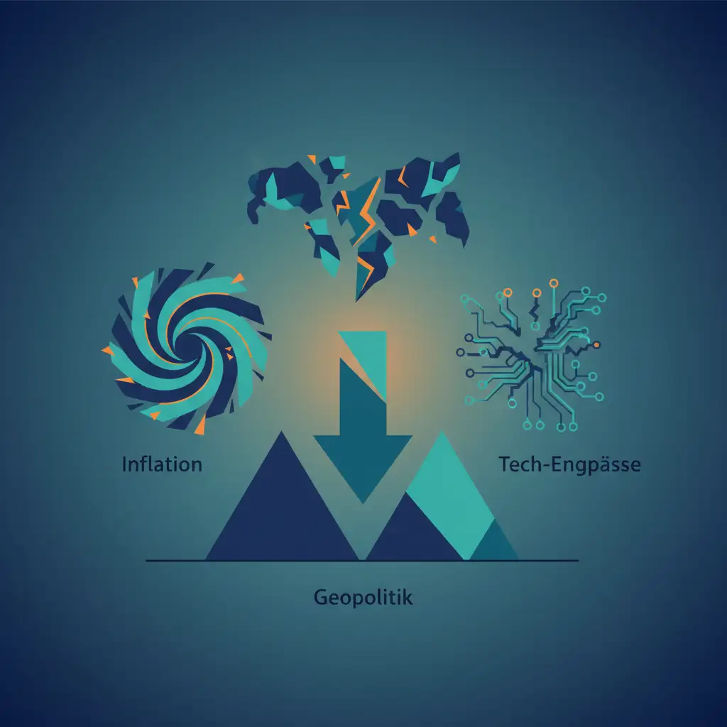 Wall Street im Griff von Inflation, Geopolitik und Tech-Engpässen