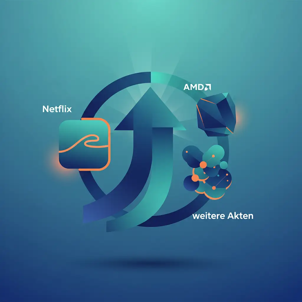 US-Börsen im Aufwind: Netflix, AMD und weitere Aktien im Fokus