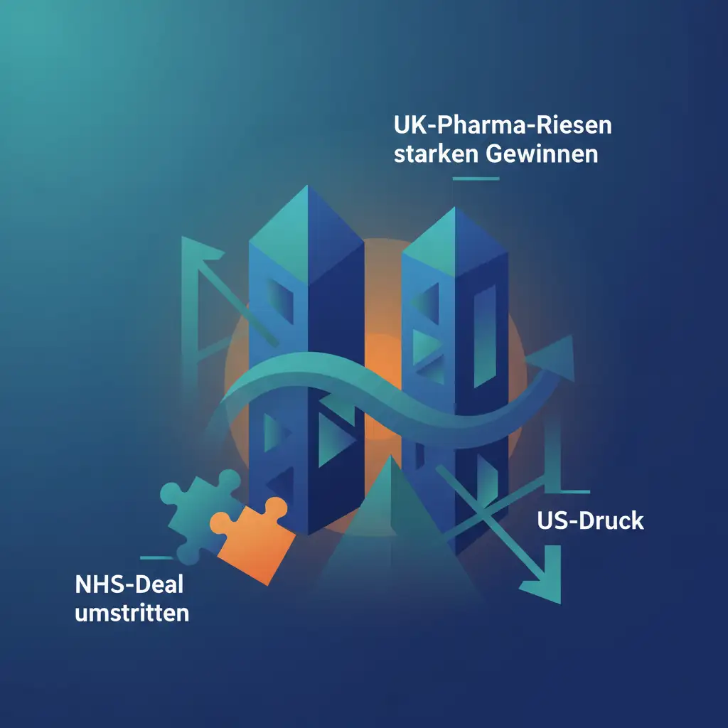 UK-Pharma-Riesen trotzen US-Druck: AstraZeneca & GSK mit starken Gewinnen – NHS-Deal umstritten