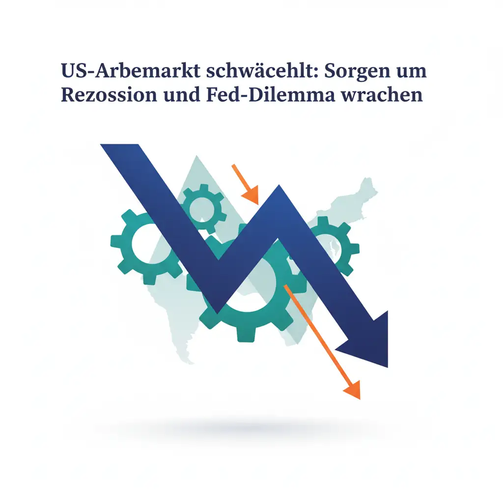 US-Arbeitsmarkt schwächelt: Sorgen um Rezession und Fed-Dilemma wachsen