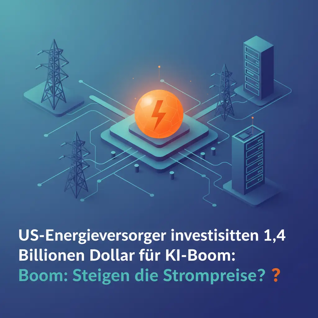 US-Energieversorger investieren 1,4 Billionen Dollar für KI-Boom: Steigen die Strompreise?
