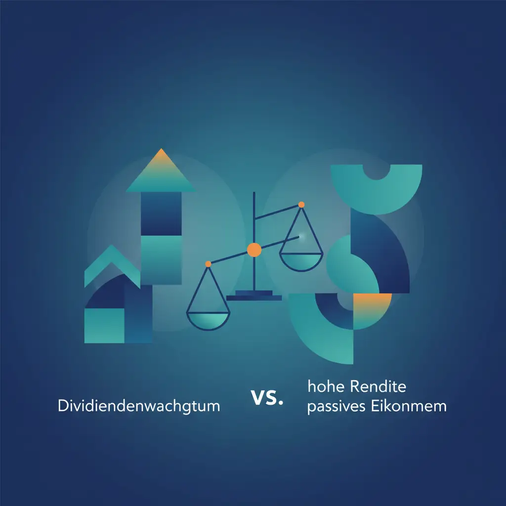 SCHD ETF: Dividendenwachstum vs. hohe Rendite für passives Einkommen