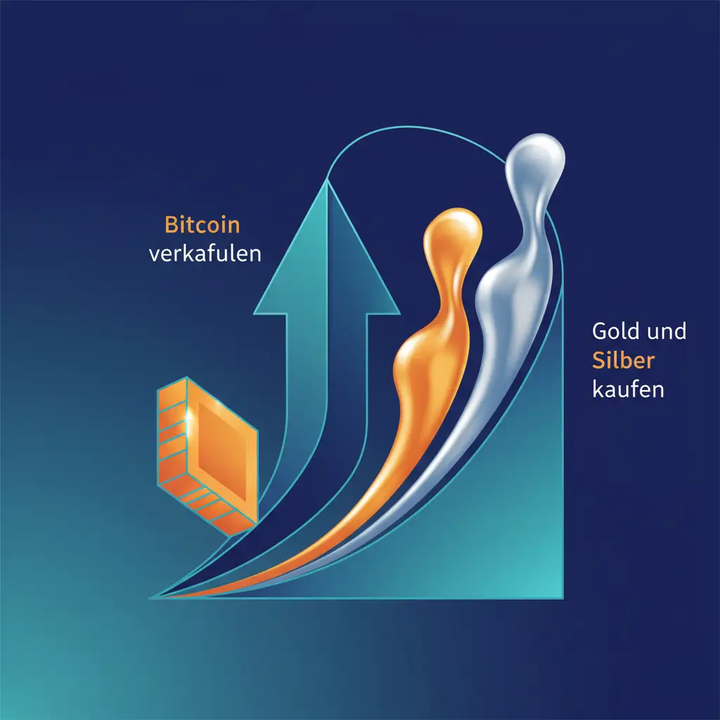 Peter Schiff rät: Bitcoin verkaufen, Gold und Silber kaufen – Eine Analyse