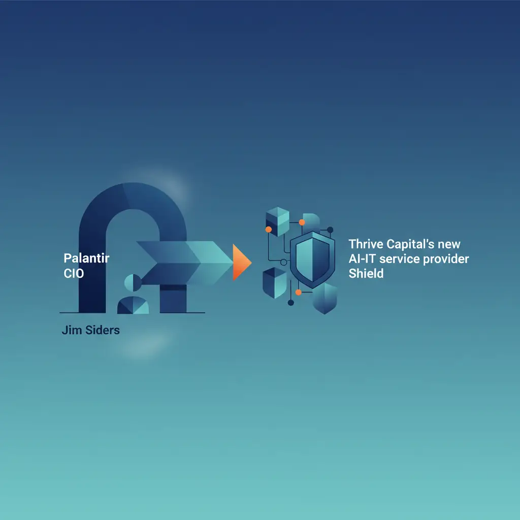 Palantir CIO Jim Siders wechselt zu Thrive Capitals neuem KI-IT-Dienstleister Shield