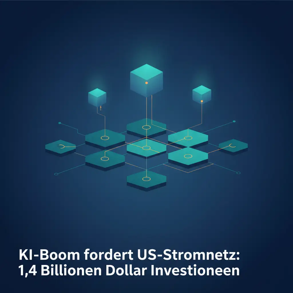 KI-Boom fordert US-Stromnetz: 1,4 Billionen Dollar Investitionen
