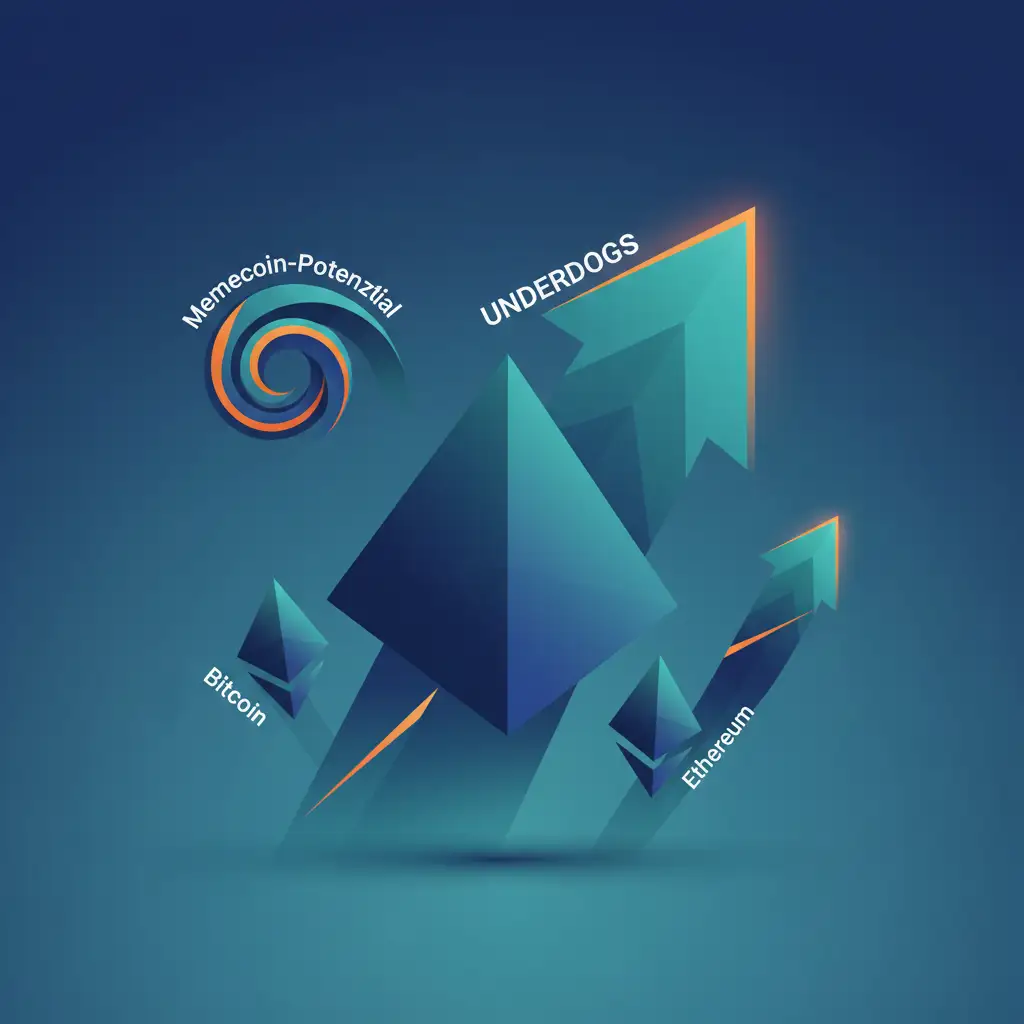 Krypto-Markt 2025: Underdogs überflügeln Bitcoin, Ethereum und Memecoin-Potenzial