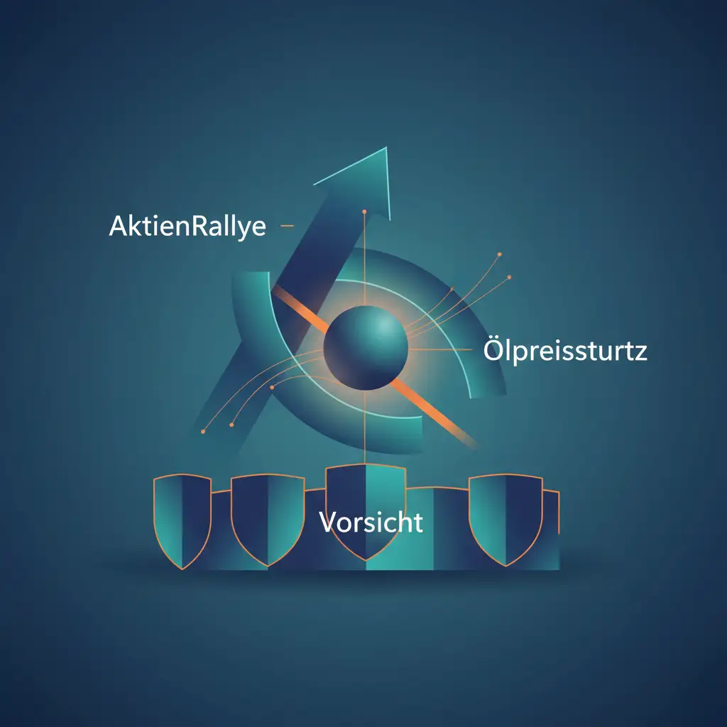 Aktienrallye und Ölpreissturz: Deeskalation beflügelt Märkte, doch Vorsicht bleibt