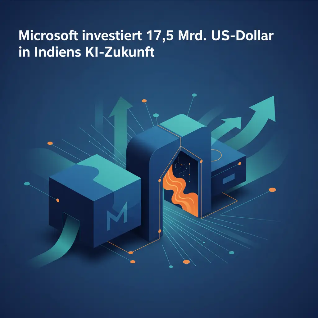 Microsoft investiert 17,5 Mrd. US-Dollar in Indiens KI-Zukunft