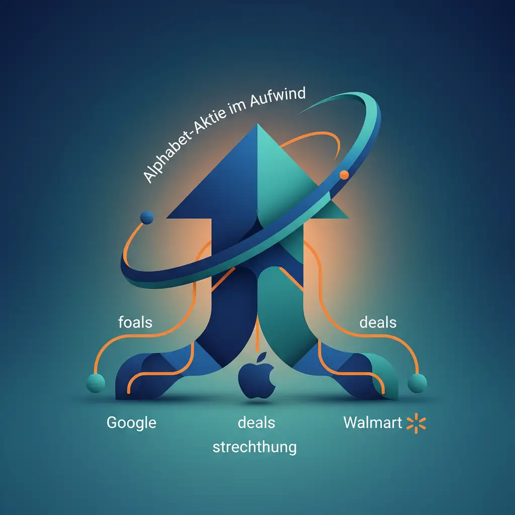 Alphabet-Aktie im Aufwind: Google stärkt KI-Position durch Apple & Walmart Deals