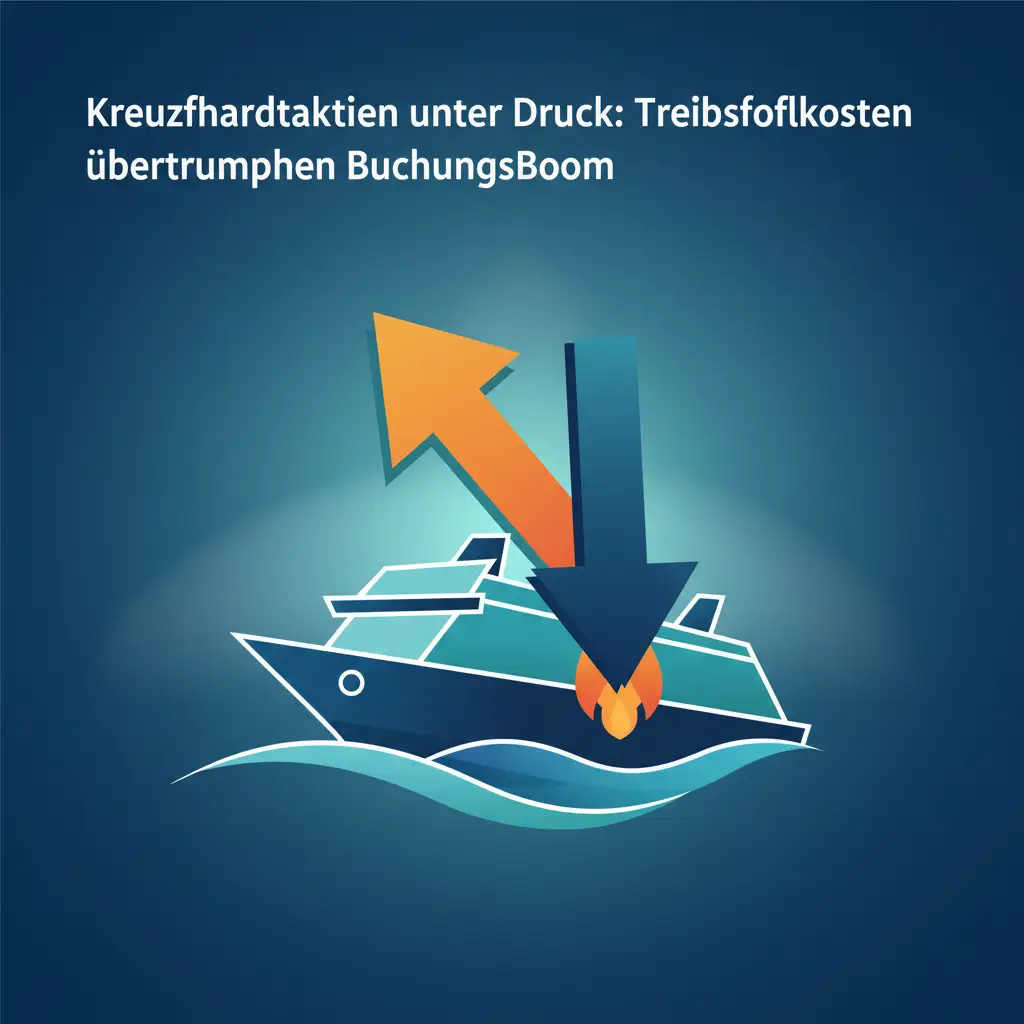 Kreuzfahrtaktien unter Druck: Treibstoffkosten übertrumpfen Buchungsboom