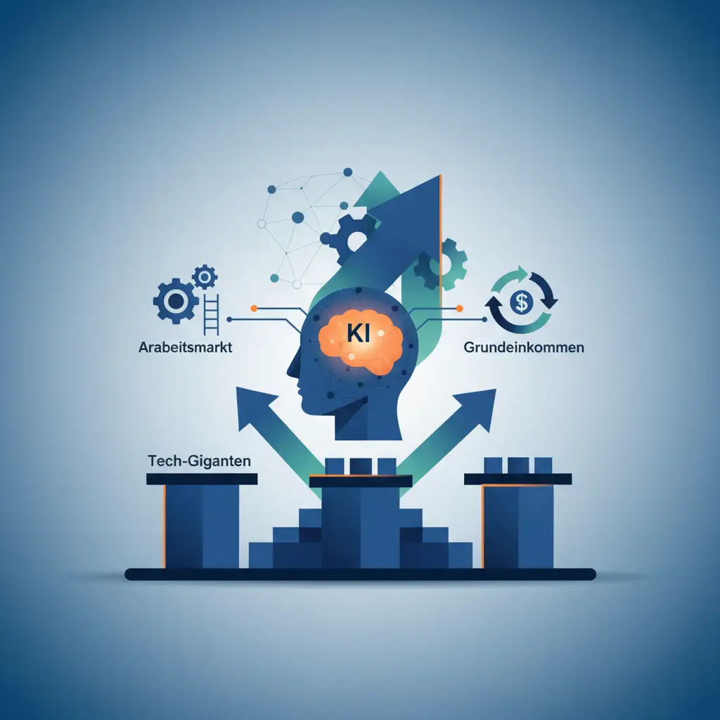 KI, Arbeitsmarkt und das Grundeinkommen: Eine Debatte unter Tech-Giganten