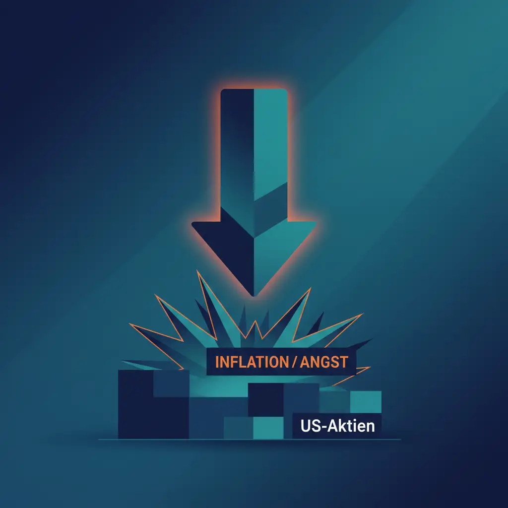 US-Aktien: Dow Jones fällt, Inflation und Angst prägen das Marktsentiment