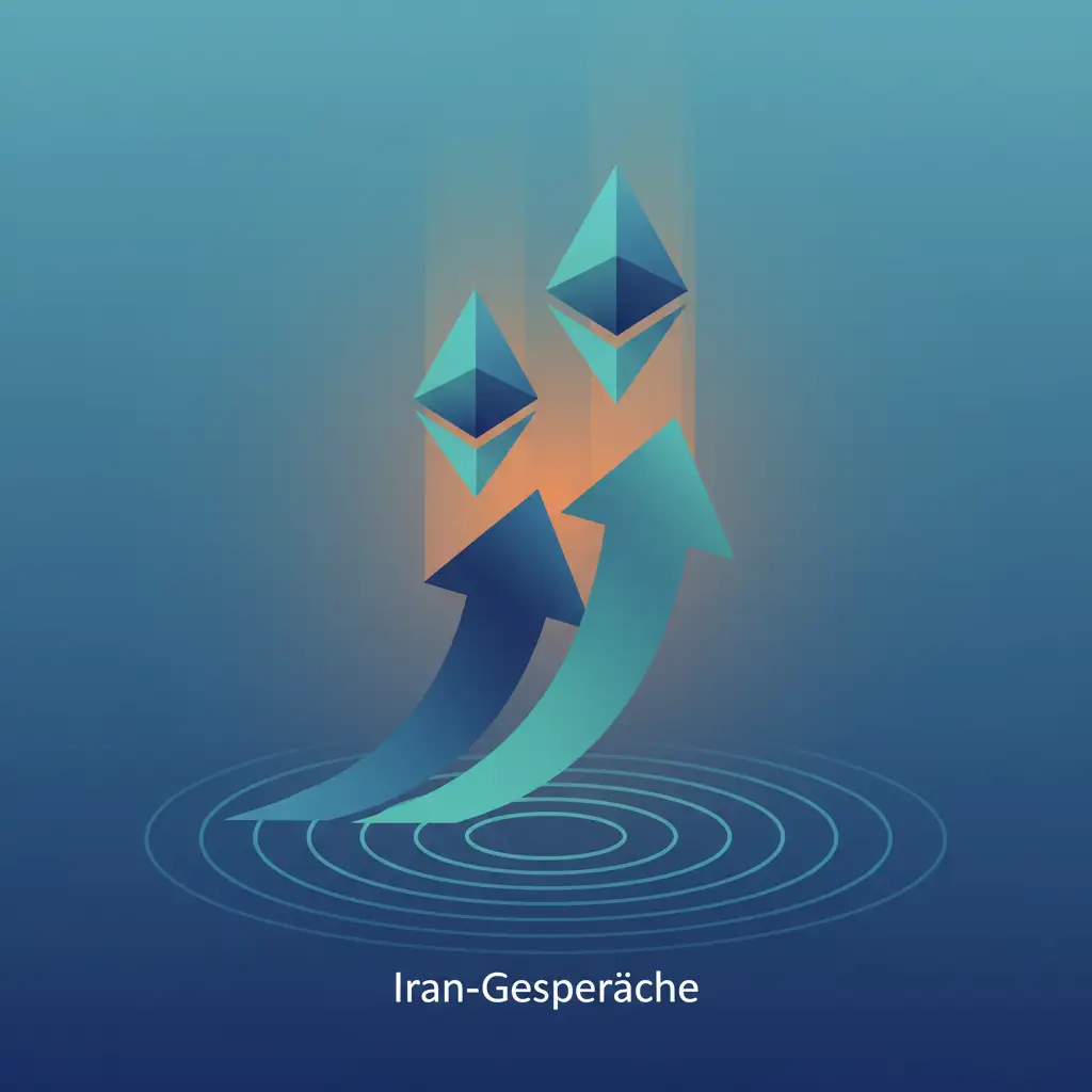 Krypto-Markt reagiert auf Iran-Gespräche: Bitcoin und Ethereum erreichen 2-Monats-Hochs