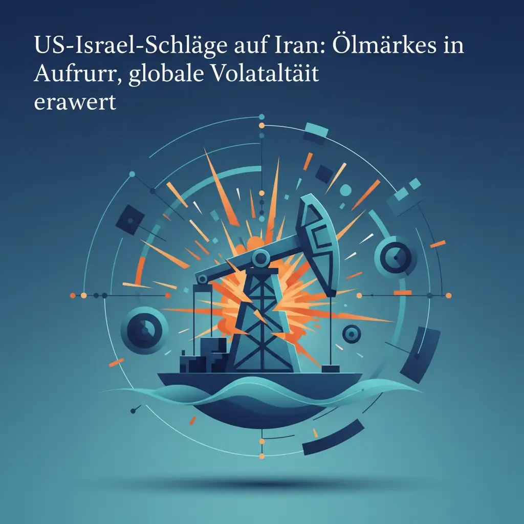 US-Israel-Schläge auf Iran: Ölmärkte in Aufruhr, globale Volatilität erwartet