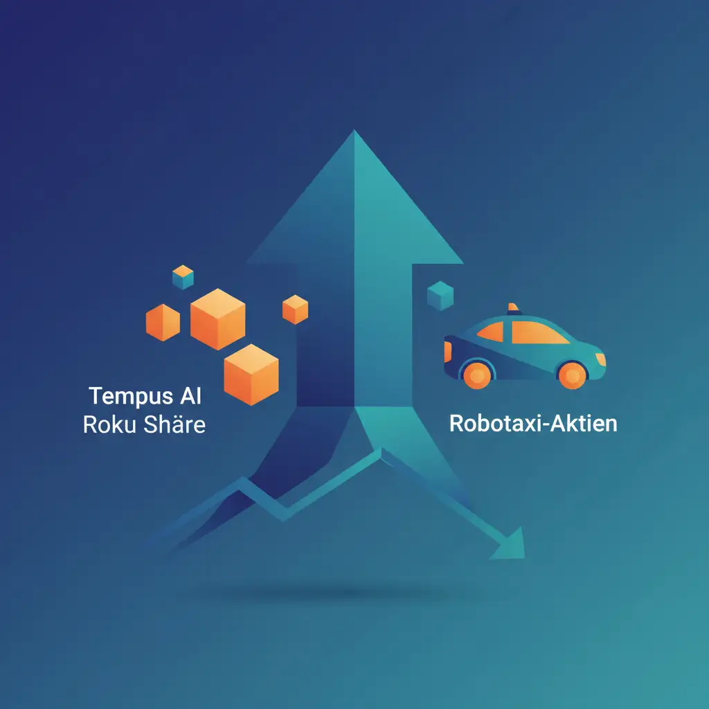 Ark Invests KI-Fokus: Wood kauft Tempus AI und Robotaxi-Aktien, reduziert Roku