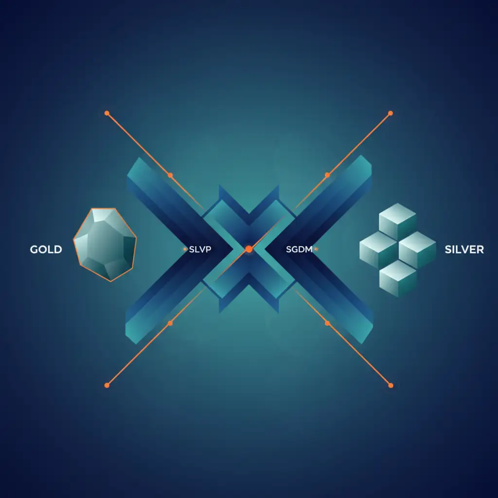 Gold- vs. Silberminen-ETFs: SLVP und SGDM im Detailvergleich