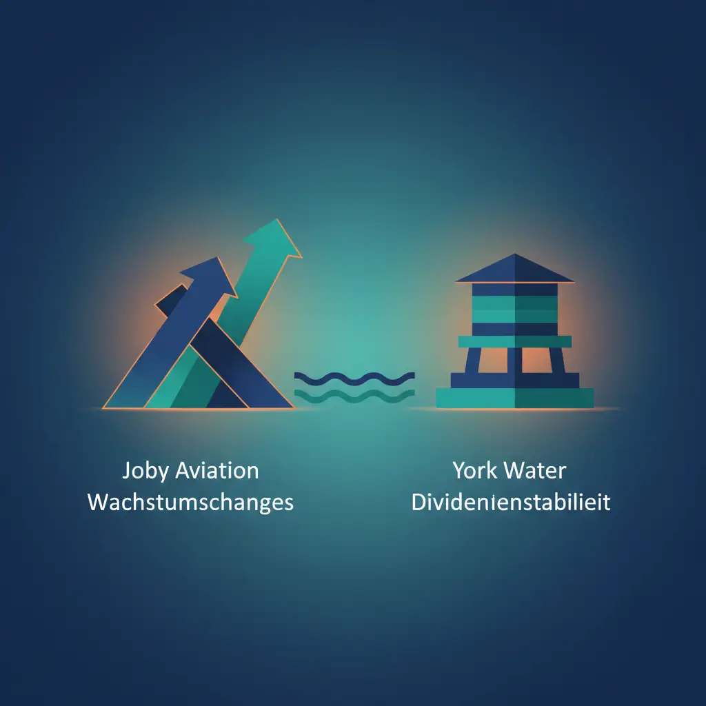 Joby Aviation und York Water: Wachstumschancen vs. Dividendenstabilität