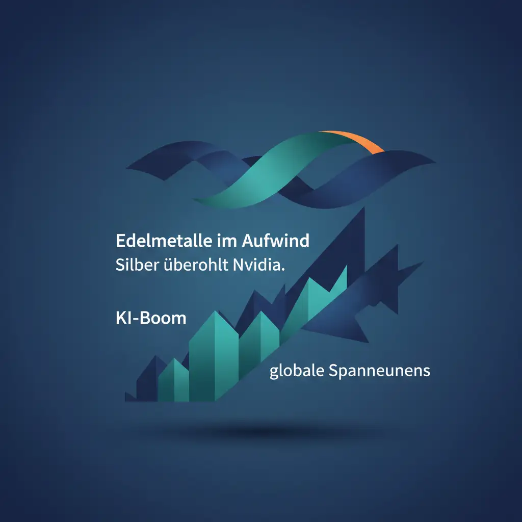 Silber überholt Nvidia: Edelmetalle im Aufwind, KI-Boom und globale Spannungen